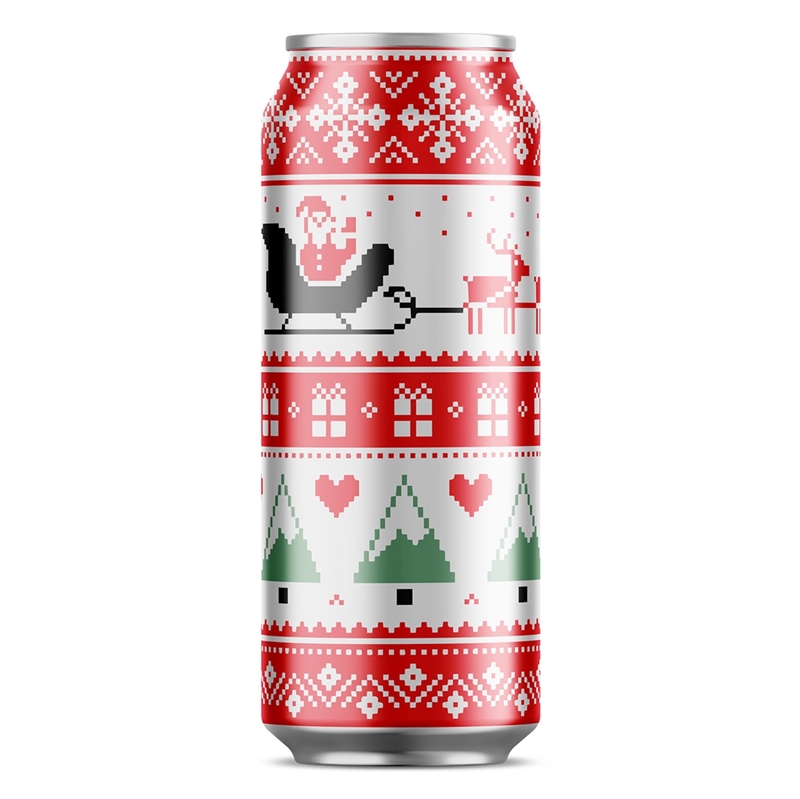 Obrázek Pivo s vánočním potiskem